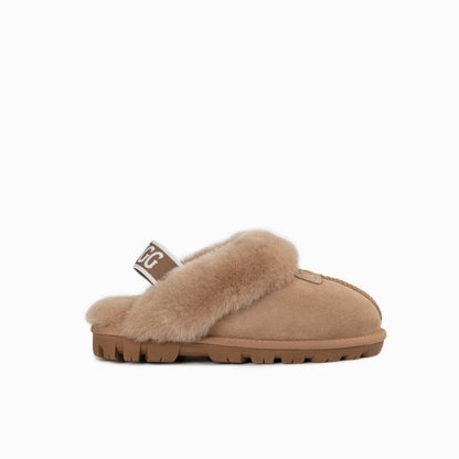 Ugg Coquette Slipper (Elastic Backstrap) (Water Resistant)-Boots-PEROZ Accessories