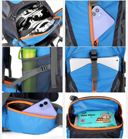 Anypack Backpack Sky Blue Travel Bag Men&
