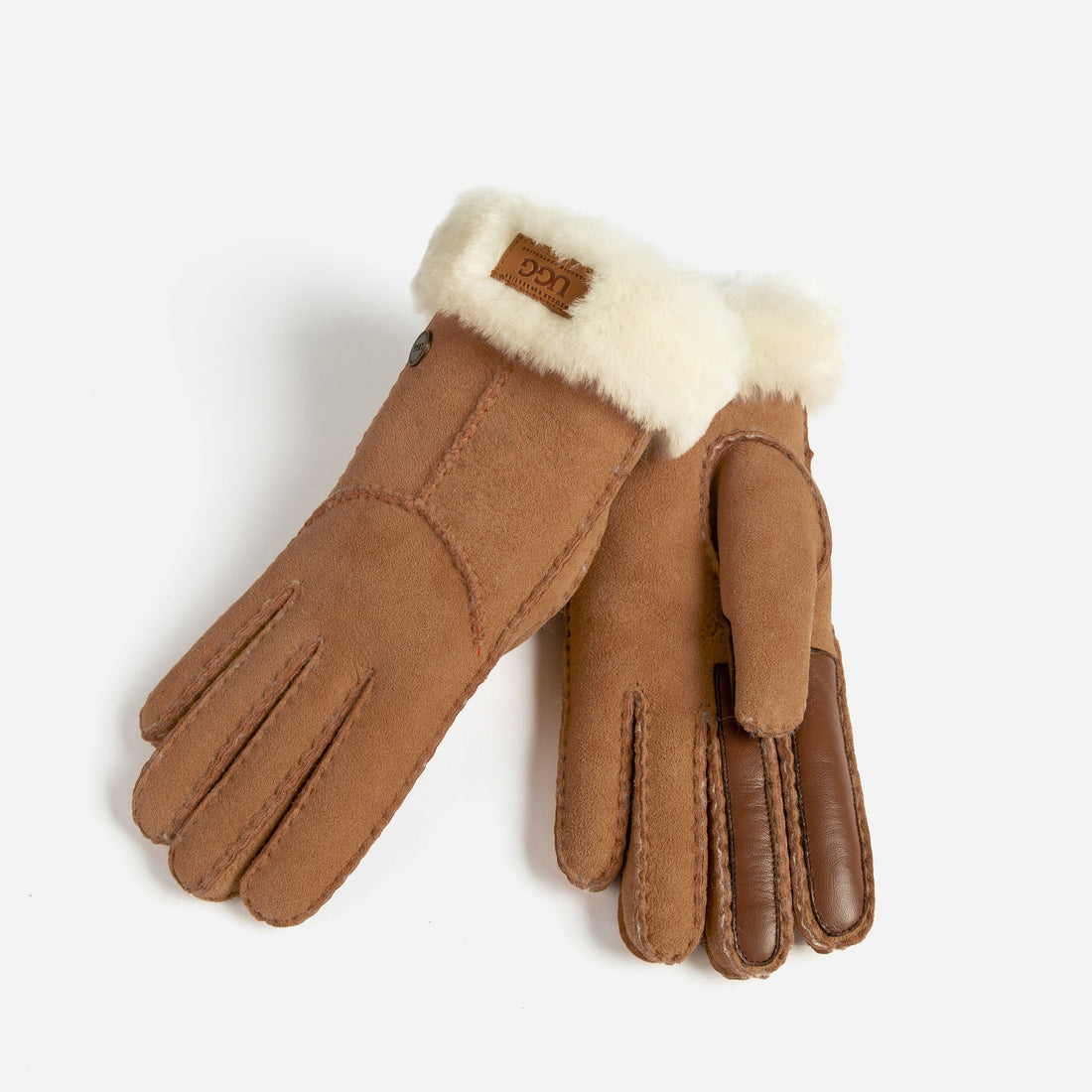 Ugg Sheepskin Touch Screen Gloves-Gloves-PEROZ Accessories