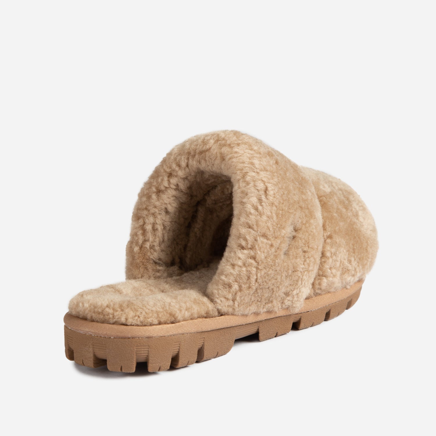 Ugg Evelyn Curly Slide-Boots-PEROZ Accessories