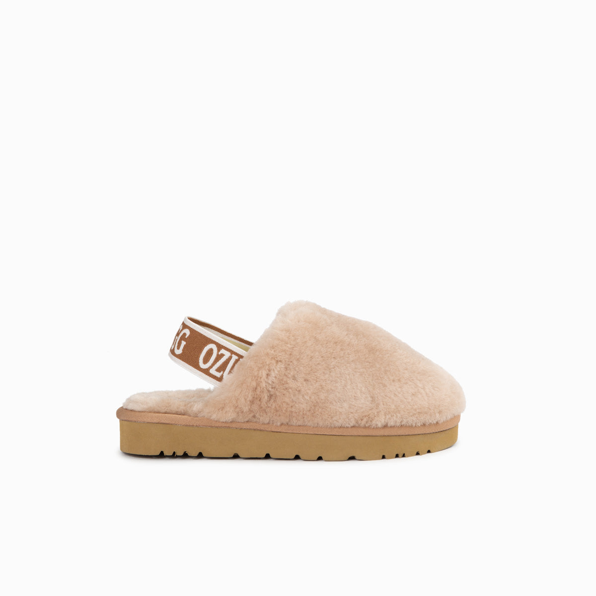 Ugg Kids Riana Fluff Slide-Kid Boots-PEROZ Accessories