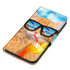 Anymob Samsung Case Orange Cat Painted Magnetic Flip Leather Card slot Wallet Book Style Cover-Mobile Phone Cases-PEROZ Accessories