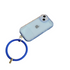 Anymob iPhone Blue Stylish Wristband Ring Clear Soft Phone Case Shockproof Bracelet Silicon Cover-Mobile Phone Cases-PEROZ Accessories