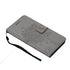 Anymob Samsung Gray Tree Cat Leather Flip Case Wallet Phone Cover Protection-Mobile Phone Cases-PEROZ Accessories
