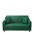 Anyhouz 3 Seater Sofa Cover Plain Green Style and Protection For Living Room Sofa Chair Elastic Stretchable Slipcover-Slipcovers-PEROZ Accessories