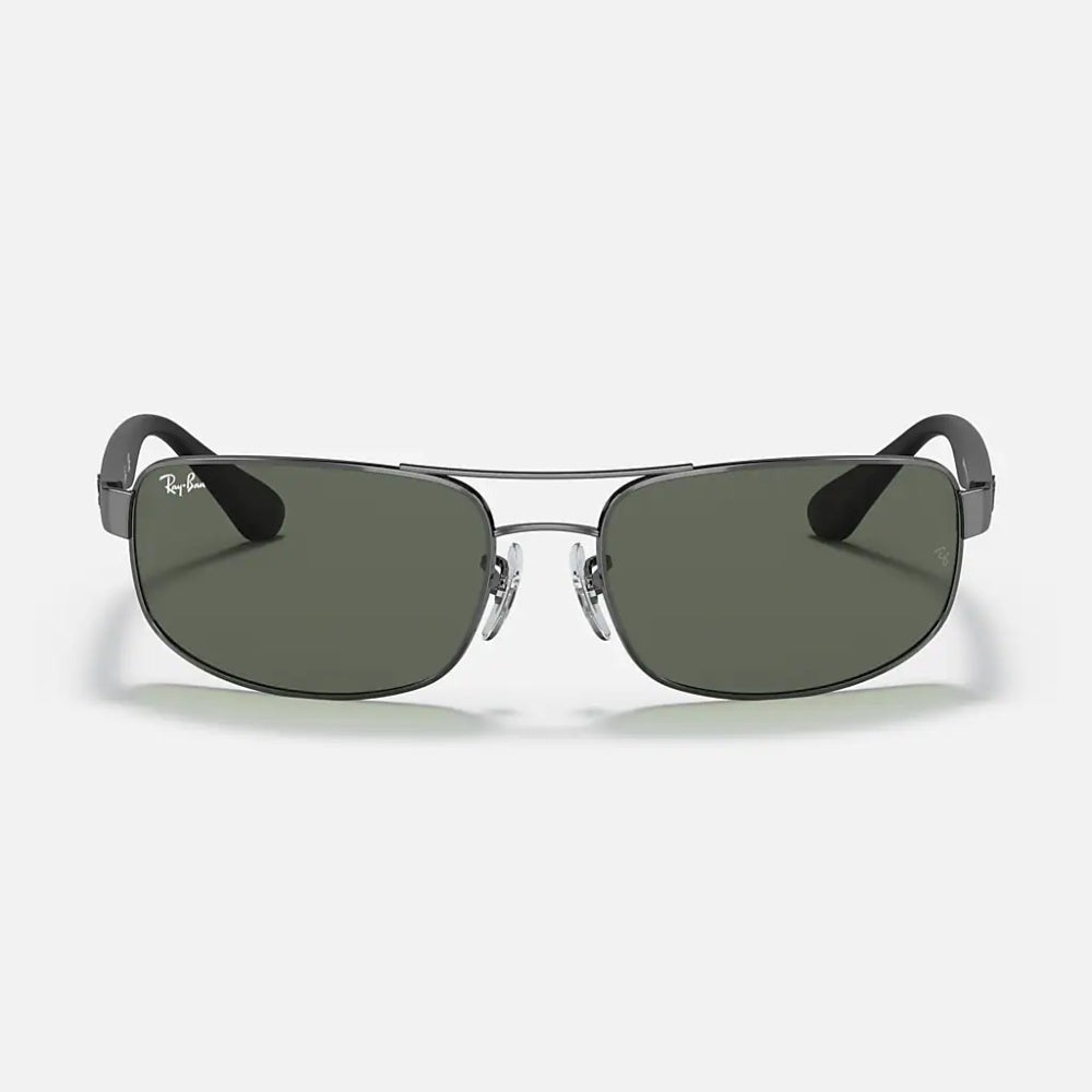 Ray-Ban Rb3445 Gunmetal / Green Classic G-15-Sunglasses-PEROZ Accessories