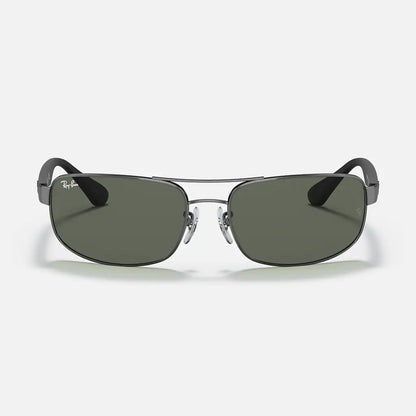 Ray-Ban Rb3445 Gunmetal / Green Classic G-15-Sunglasses-PEROZ Accessories