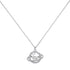 Anyco Necklace Silver Cubic Zirconia 18K Gold Plated Star Planet Pendant Necklace Charm Chain Choker Necklaces Jewelry For Women-Necklace-PEROZ Accessories