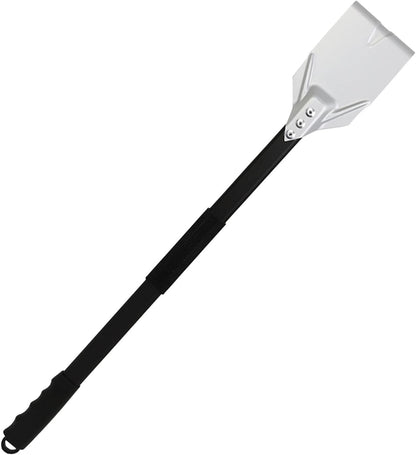 AnyGleam Silver 67cm Small Aluminum Ash Rake and Coal Mixing Pizza Tool Accessories-Pizza Makers &amp; Ovens-PEROZ Accessories