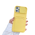 Anymob iPhone Case Yellow Camera Protection Card Package Soft Silicone Back Cover-Mobile Phone Cases-PEROZ Accessories