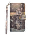 Anymob iPhone Case Brown Cat Flip Leather 3D Panda Painted Wallet Back Cover-Mobile Phone Cases-PEROZ Accessories
