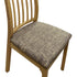 Anyhouz Chair Cover Dark Brown Corn Kennel Pattern Stretch Seat Cover for Home Dinning Kitchen Washable Removable-Chair Cover-PEROZ Accessories