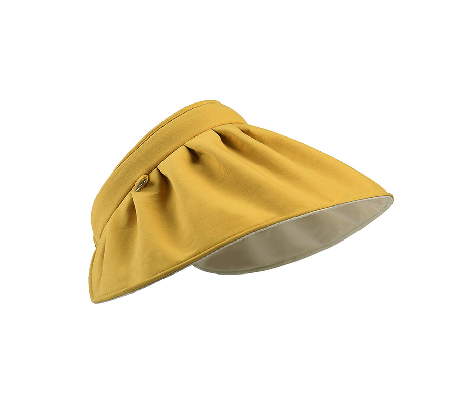 TARRAMARRA 2 in 1 Visor Reversible Wide Brim Headband Foldable Cap Lavinia-Hats-PEROZ Accessories