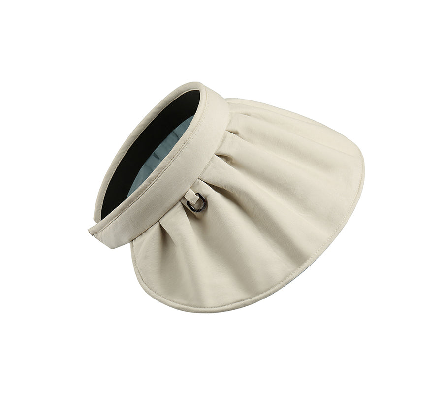 TARRAMARRA 2 in 1 Visor Reversible Wide Brim Headband Foldable Cap Lavinia-Hats-PEROZ Accessories
