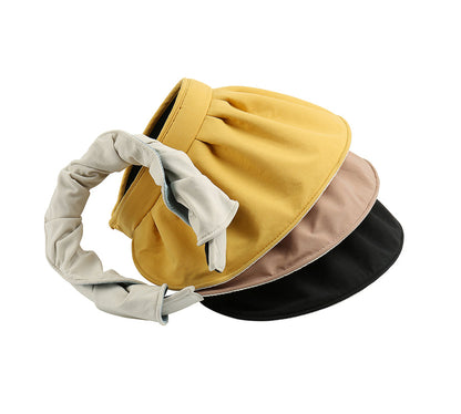 TARRAMARRA 2 in 1 Visor Reversible Wide Brim Headband Foldable Cap Lavinia-Hats-PEROZ Accessories