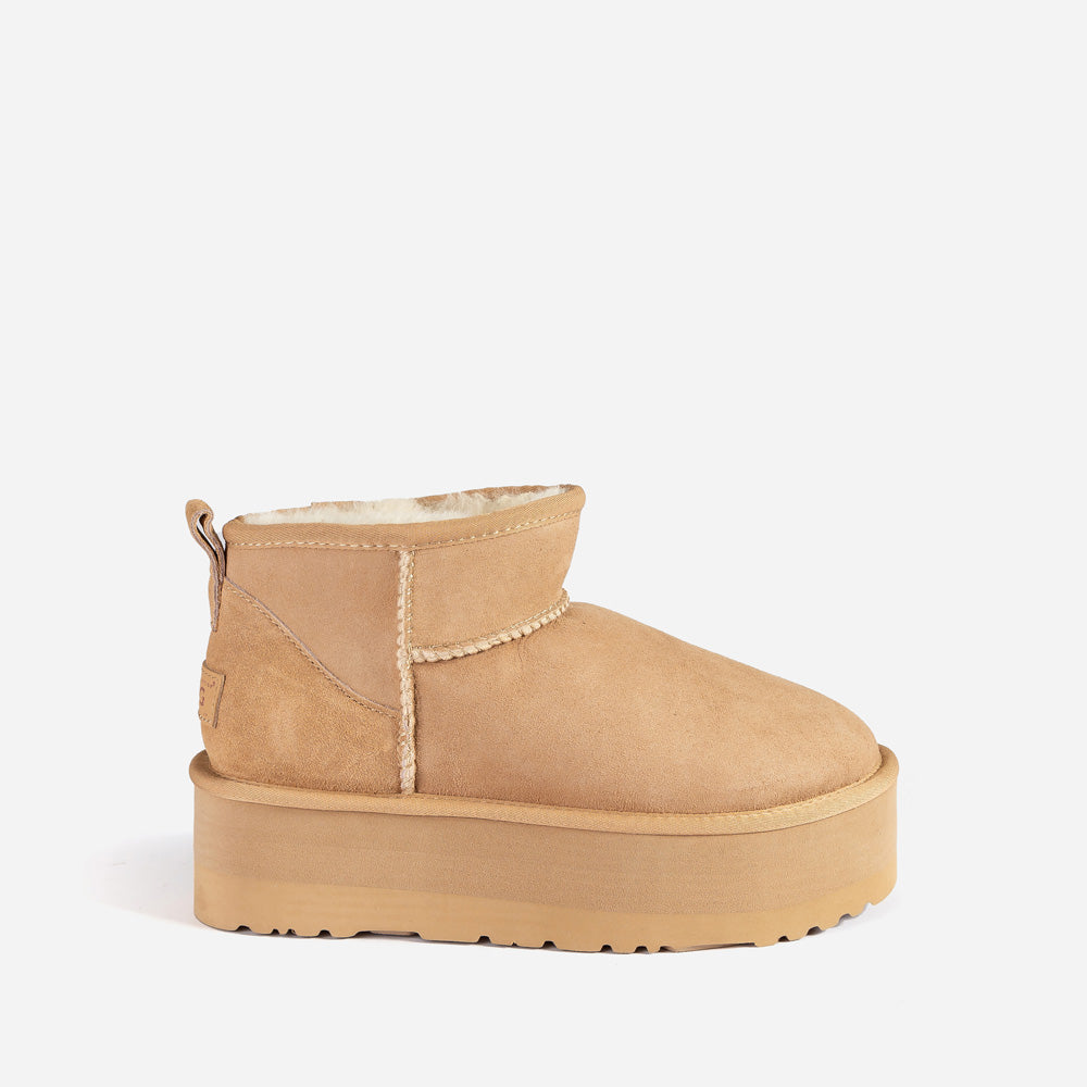 Ugg Classic Platform Ultra Mini Boots-Boots-PEROZ Accessories