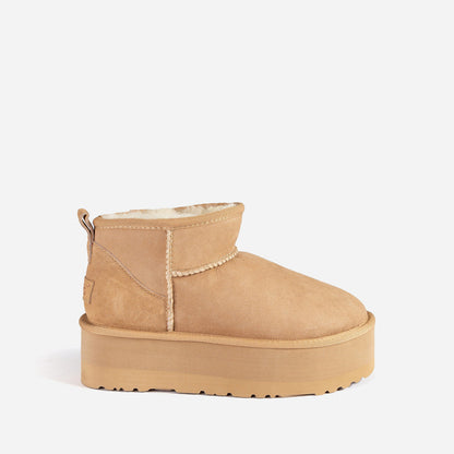 Ugg Classic Platform Ultra Mini Boots-Boots-PEROZ Accessories