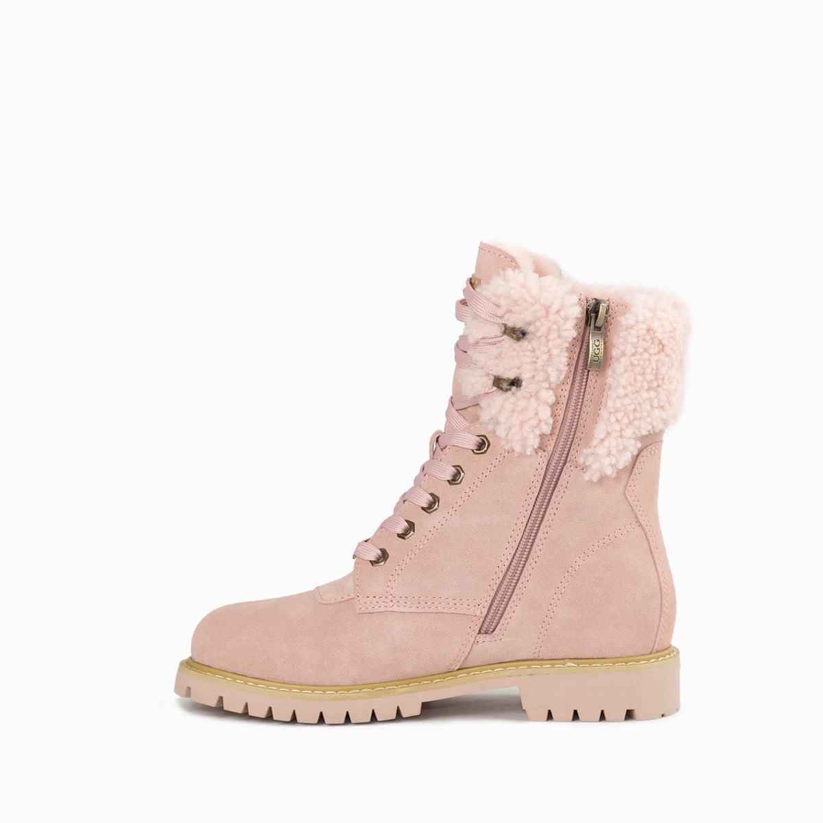 Ugg Liliana Shearling Zip Boots-Boots-PEROZ Accessories