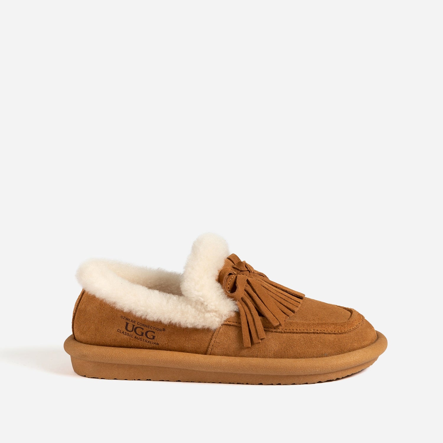 Ugg Deanna Tassel Loafer-Boots-PEROZ Accessories