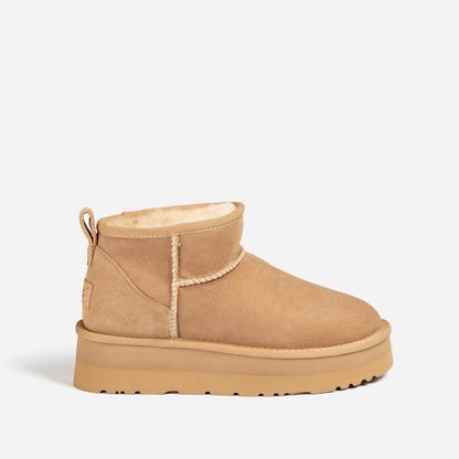 Ugg Classic Platform Ultra Mini Boots (Water Resistant)-Boots-PEROZ Accessories