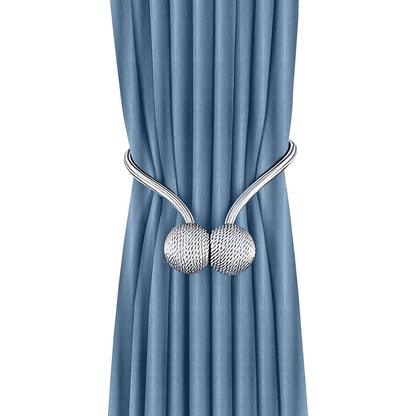 Anyhouz Curtains 250cm Blue Premium Plain Design Window Drape Curtains for Beedroom Living Room-Curtains &amp; Drapes-PEROZ Accessories