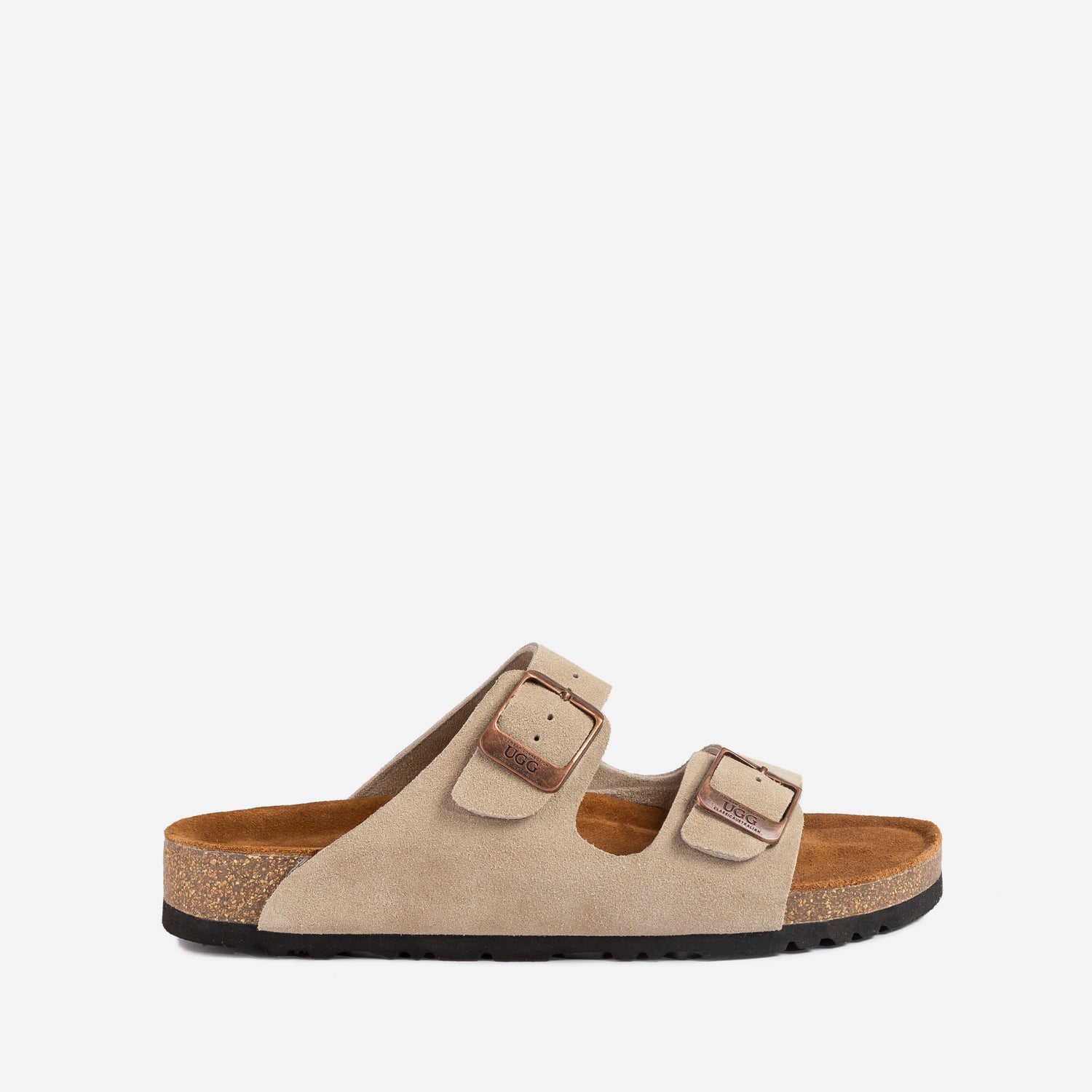 Ozugg Aussie Victoria Suede Leather Unisex Slipper-Moccasins-PEROZ Accessories