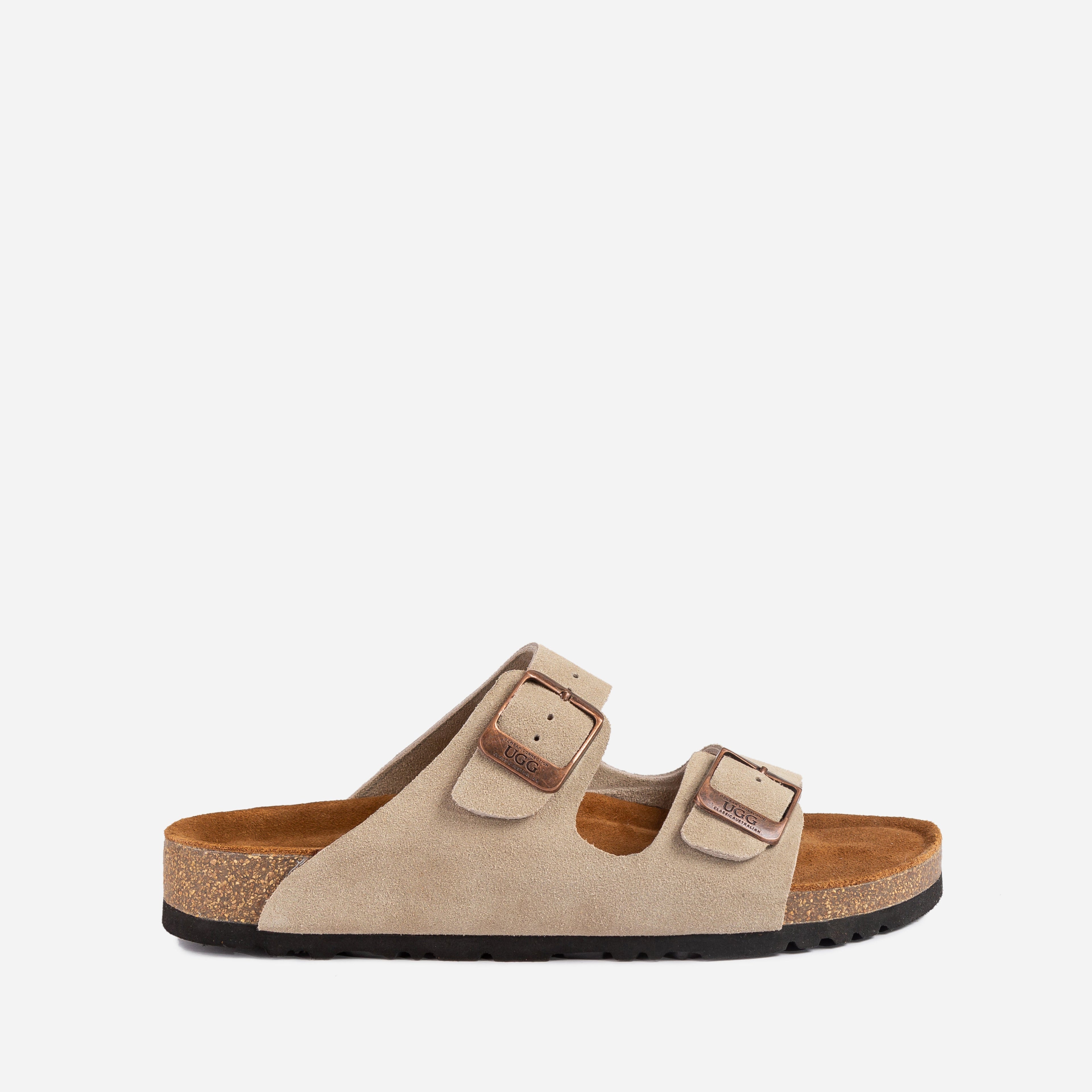 Ozugg Aussie Victoria Suede Leather Unisex Slipper-Moccasins-PEROZ Accessories