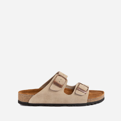 Ozugg Aussie Victoria Suede Leather Unisex Slipper-Moccasins-PEROZ Accessories