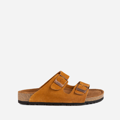 Ozugg Aussie Victoria Suede Leather Unisex Slipper-Moccasins-PEROZ Accessories