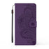 Anymob iPhone Violet Flip Leather Phone Cases Peacock Pattern Wallet Cover-Mobile Phone Cases-PEROZ Accessories