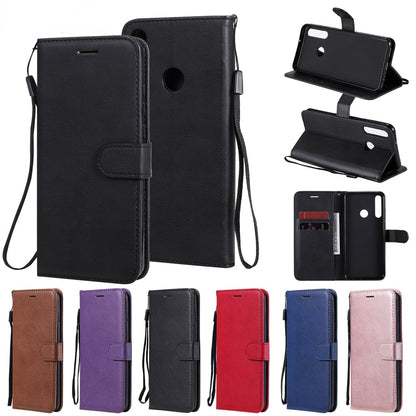 Anymob Huawei Phone Case Pink Flip Leather Luxury Business Phone Cover-PEROZ Accessories