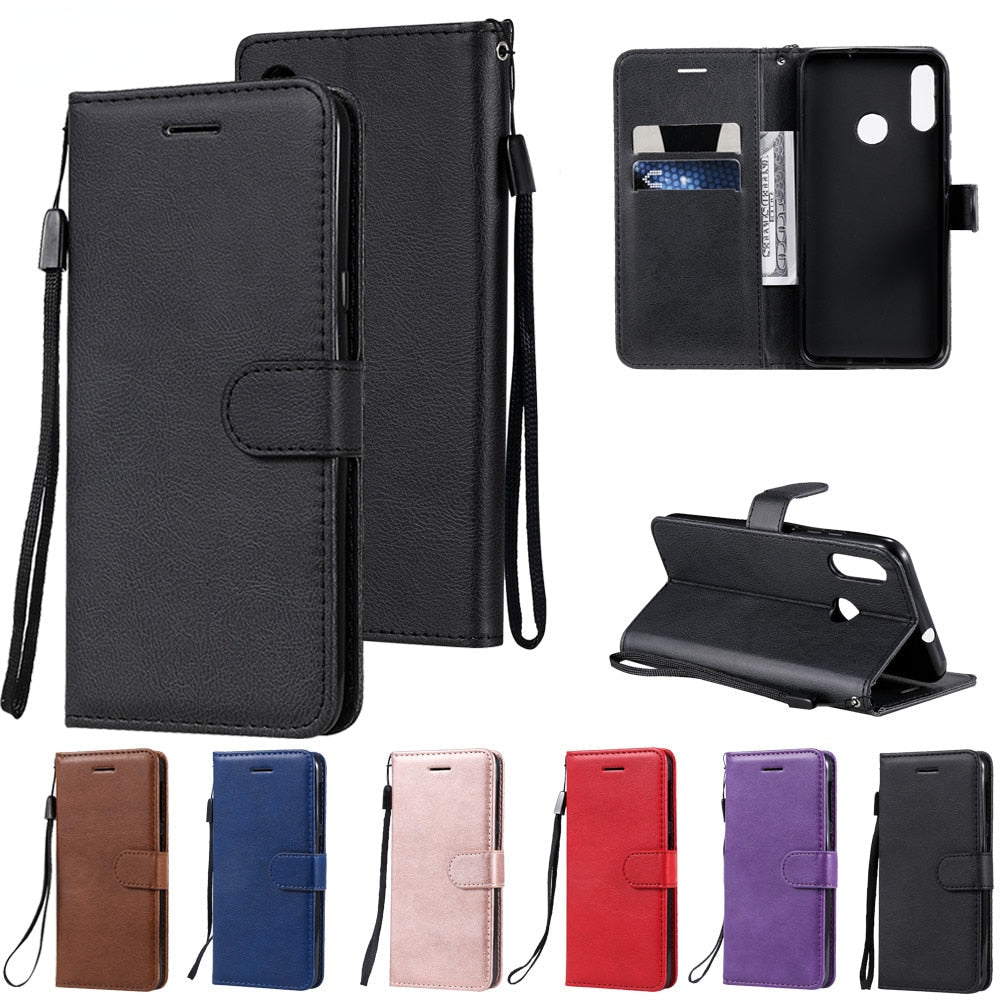 Anymob Motorola Phone Case Pink Leather Classic Flip Wallet-Mobile Phone Cases-PEROZ Accessories
