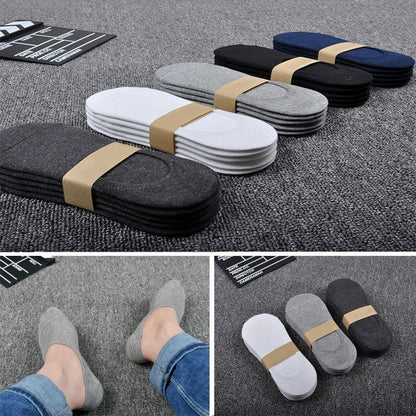 Anysox 5 Pairs Mix Color Size 10-14 Fashion Socks High Quality Office Sports Business Long Socks Cotton Solid Colors Skateboard Knitted Casual-Socks-PEROZ Accessories