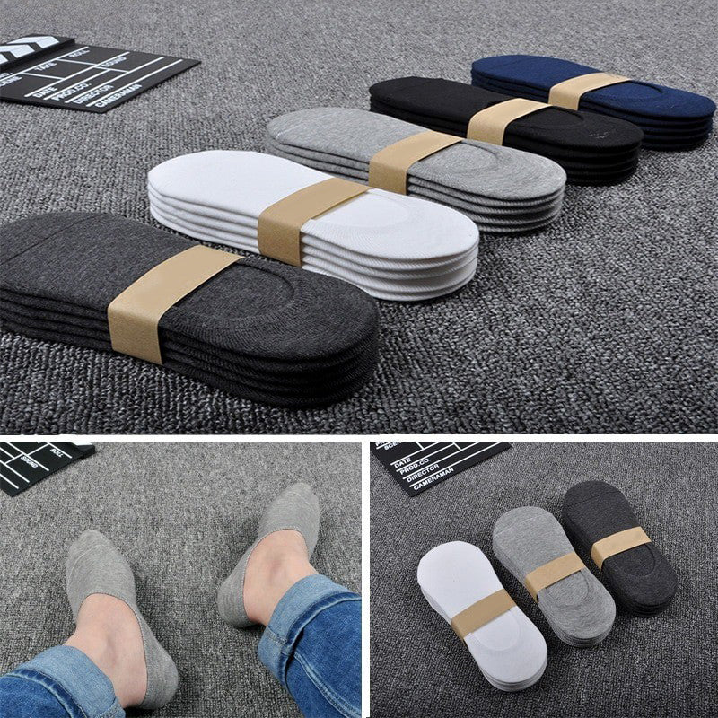 Anysox 5 Pairs Mix Color Size 4-10 Fashion Socks High Quality Office Sports Business Long Socks Cotton Solid Colors Skateboard Knitted Casual-Socks-PEROZ Accessories