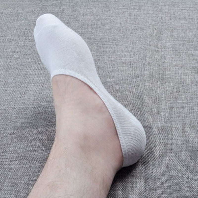 Anysox 5 Pairs Dark Grey Size 5.5-10 Fashion Socks High Quality Office Sports Bussiness Long Socks Cotton Solid Colors Skateboard Knitted Casual-Socks-PEROZ Accessories