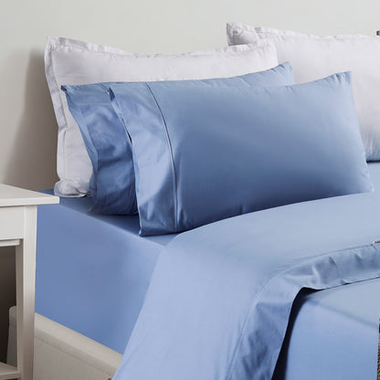 Renee Taylor 1500 Thread Count Pure Soft Cotton Blend Flat &amp; Fitted Sheet Set-Bed Linen-PEROZ Accessories