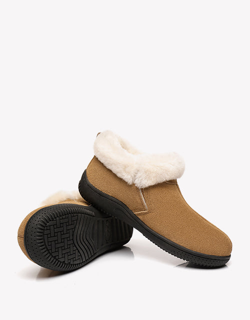 Australian Shepherd Ugg Ankle Slippers Unisex Daley-Slippers-PEROZ Accessories