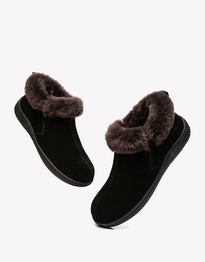 Australian Shepherd Ugg Ankle Slippers Unisex Daley-Slippers-PEROZ Accessories