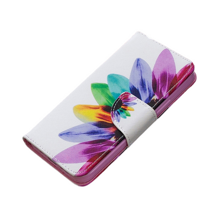 Anymob iPhone Case Multicolor Sunflower Flip Cover Fashion Painted Wallet Leather Bag Shell-Mobile Phone Cases-PEROZ Accessories