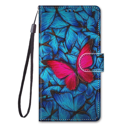 Anymob iPhone Case Pink Butterfly Lovely Cartoon Cat Phone Bag Flip Wallet Leather Protection Cover-Mobile Phone Cases-PEROZ Accessories