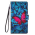 Anymob iPhone Case Pink Butterfly Lovely Cartoon Cat Phone Bag Flip Wallet Leather Protection Cover-Mobile Phone Cases-PEROZ Accessories