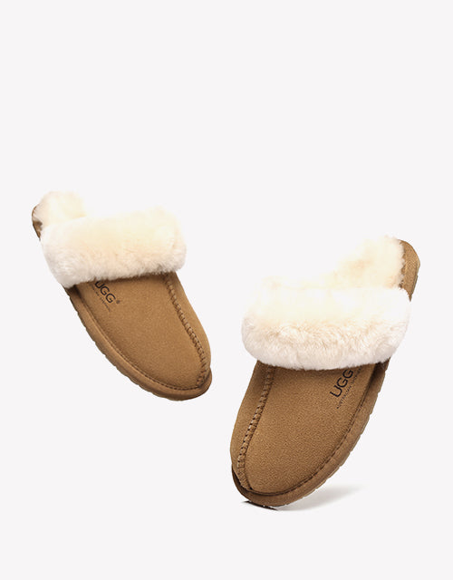 Australian Shepherd Kids UGG Slippers Rosa-Slippers-PEROZ Accessories