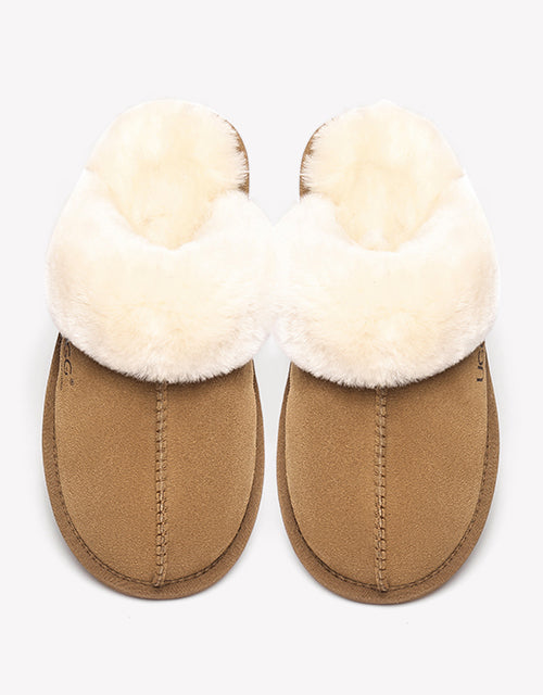 Australian Shepherd Kids UGG Slippers Rosa-Slippers-PEROZ Accessories