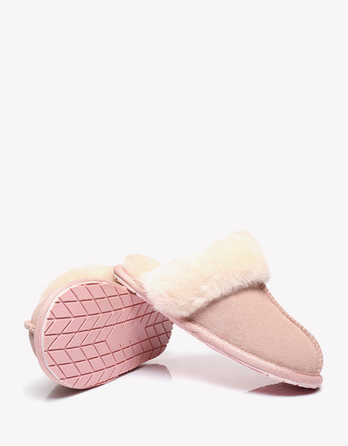 Australian Shepherd Kids UGG Slippers Rosa-Slippers-PEROZ Accessories