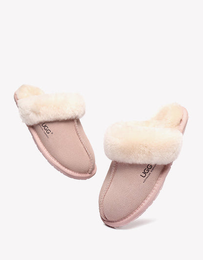 Australian Shepherd Kids UGG Slippers Rosa-Slippers-PEROZ Accessories