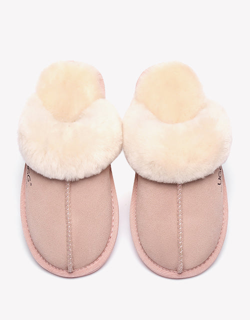 Australian Shepherd Kids UGG Slippers Rosa-Slippers-PEROZ Accessories