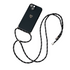 Anymob iPhone Case Black Candy Color Love Heart Crossbody Lanyard Soft Silicone Cover-Mobile Phone Cases-PEROZ Accessories