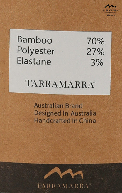 TARRAMARRA Easton Bamboo Socks Polyester Unisex 3 Pairs Pack-Socks-PEROZ Accessories