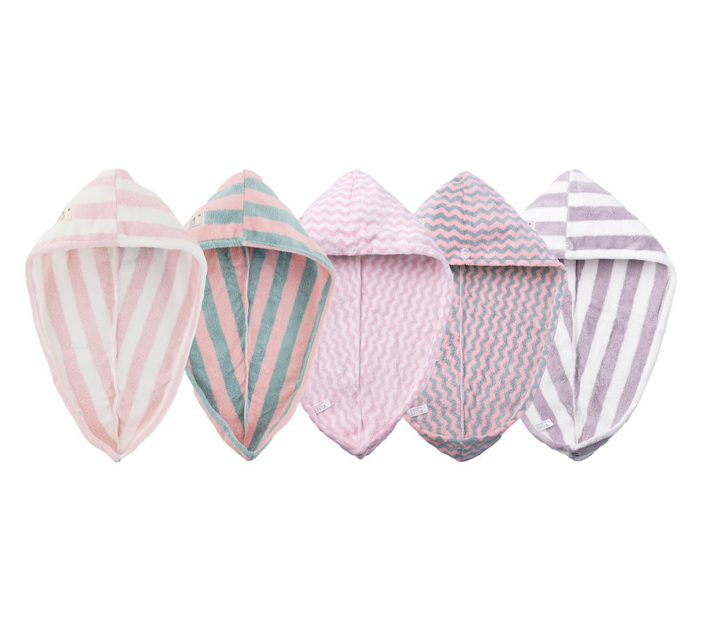 TARRAMARRA Fast Drying Microfiber Hair Towel-Towels-PEROZ Accessories