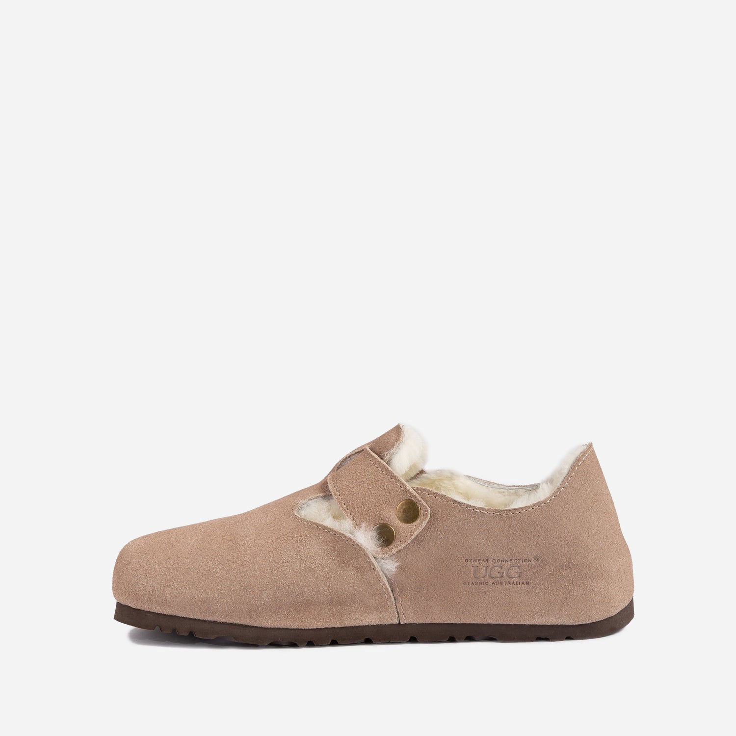 UGG Aussie Shearling Mule Loafers-Moccasins-PEROZ Accessories